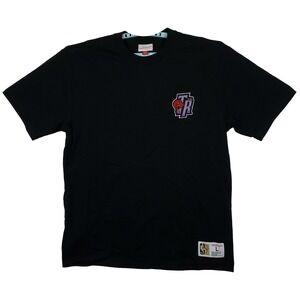 Toronto Raptors Mitchell & Ness NBA Large Shirt Front Pocket w/ Logo Black NWT